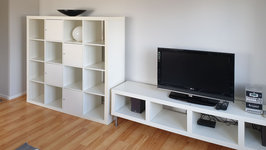 Regalschrank + großer TV